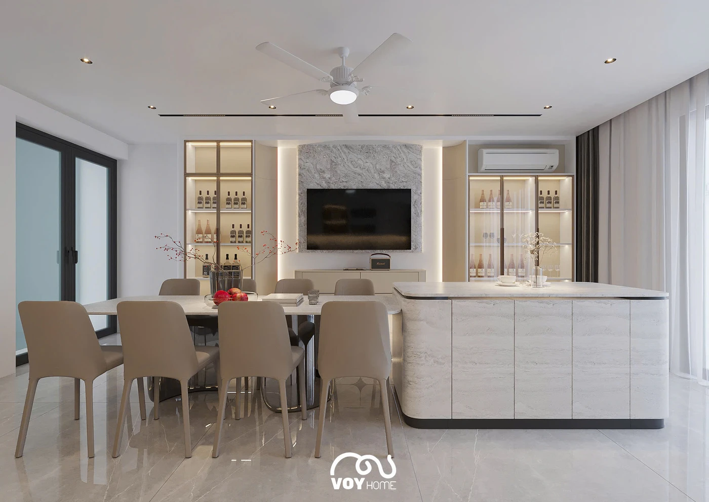 Ms. Mai Chi | Modern Luxury Townhouse | Elegant Cream Interior | ID: 01291